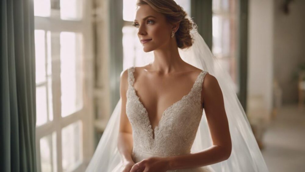 Kratke venčanice sa dubokim izrezom - Upečatljive venčanice sa istaknutim izrezom