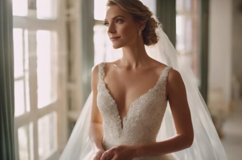 Kratke venčanice sa dubokim izrezom - Upečatljive venčanice sa istaknutim izrezom