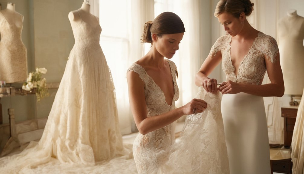 Korekcija venčanice Beograd - Prilagođavanje kroja savršenoj liniji