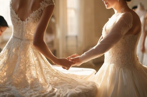 Korekcija venčanice Beograd - Prilagođavanje kroja savršenoj liniji